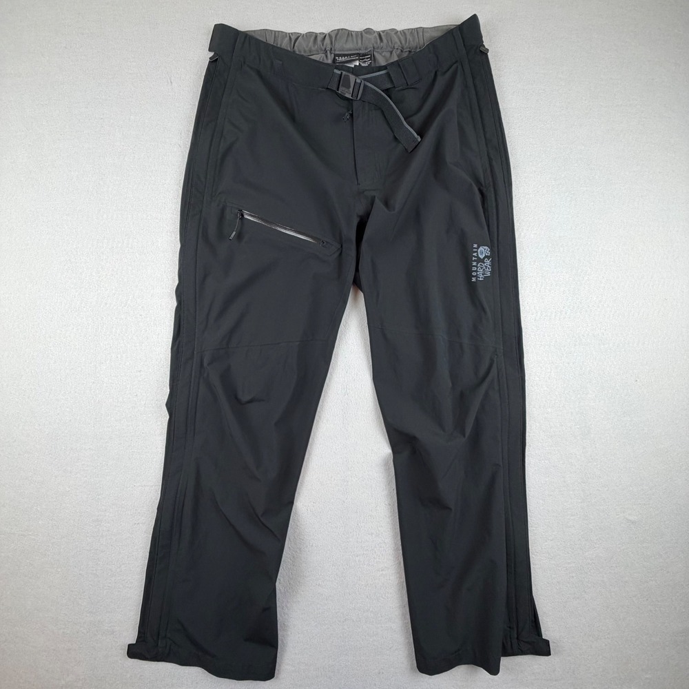 Mountain Hardwear Stretch Ozonic 2.5L Waterproof Mens Large Short Ripstop Pants